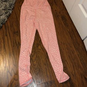 Pink leggings
